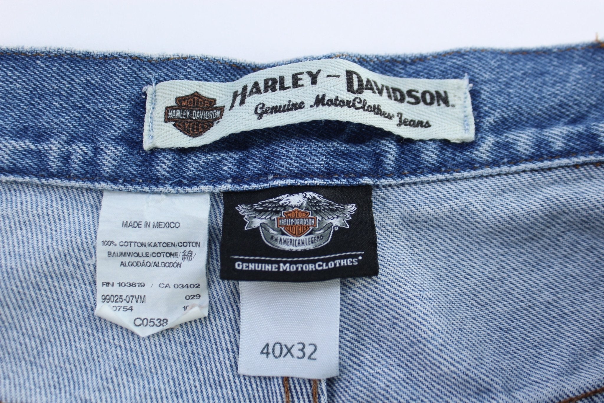Harley Davidson Light Wash Denim Jeans - Pants/Shorts - Thrifted Threads