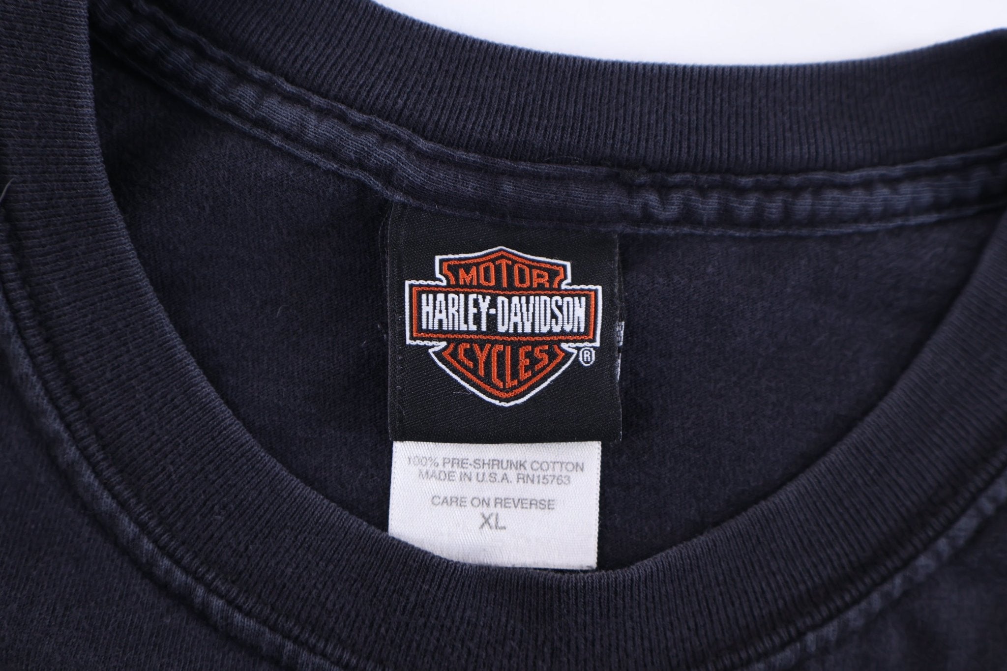 Harley Davidson Motorcycles Alaska LS T-shirt - Shirts & Tops - Thrifted Threads