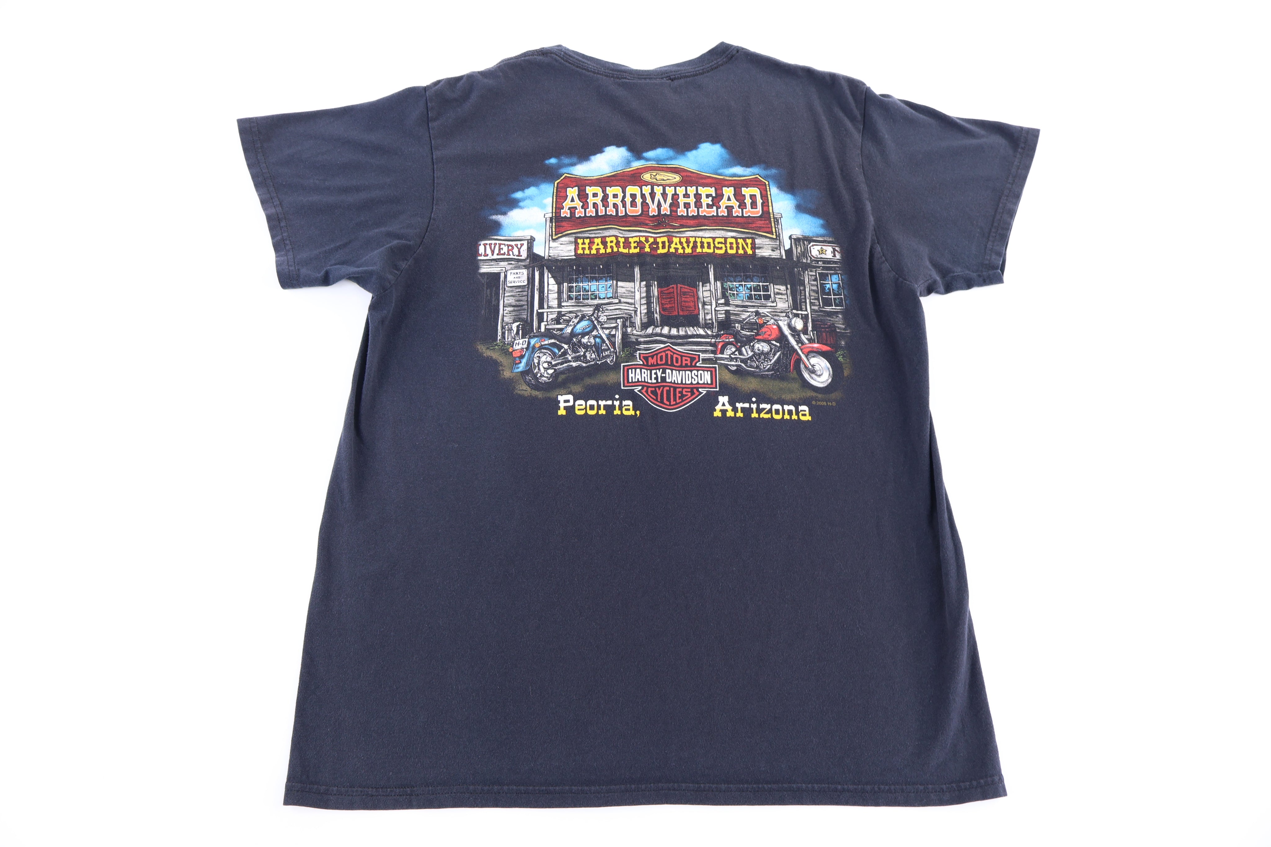 Harley Davidson Motorcycles Arizona T-shirt - Shirts & Tops - Thrifted Threads