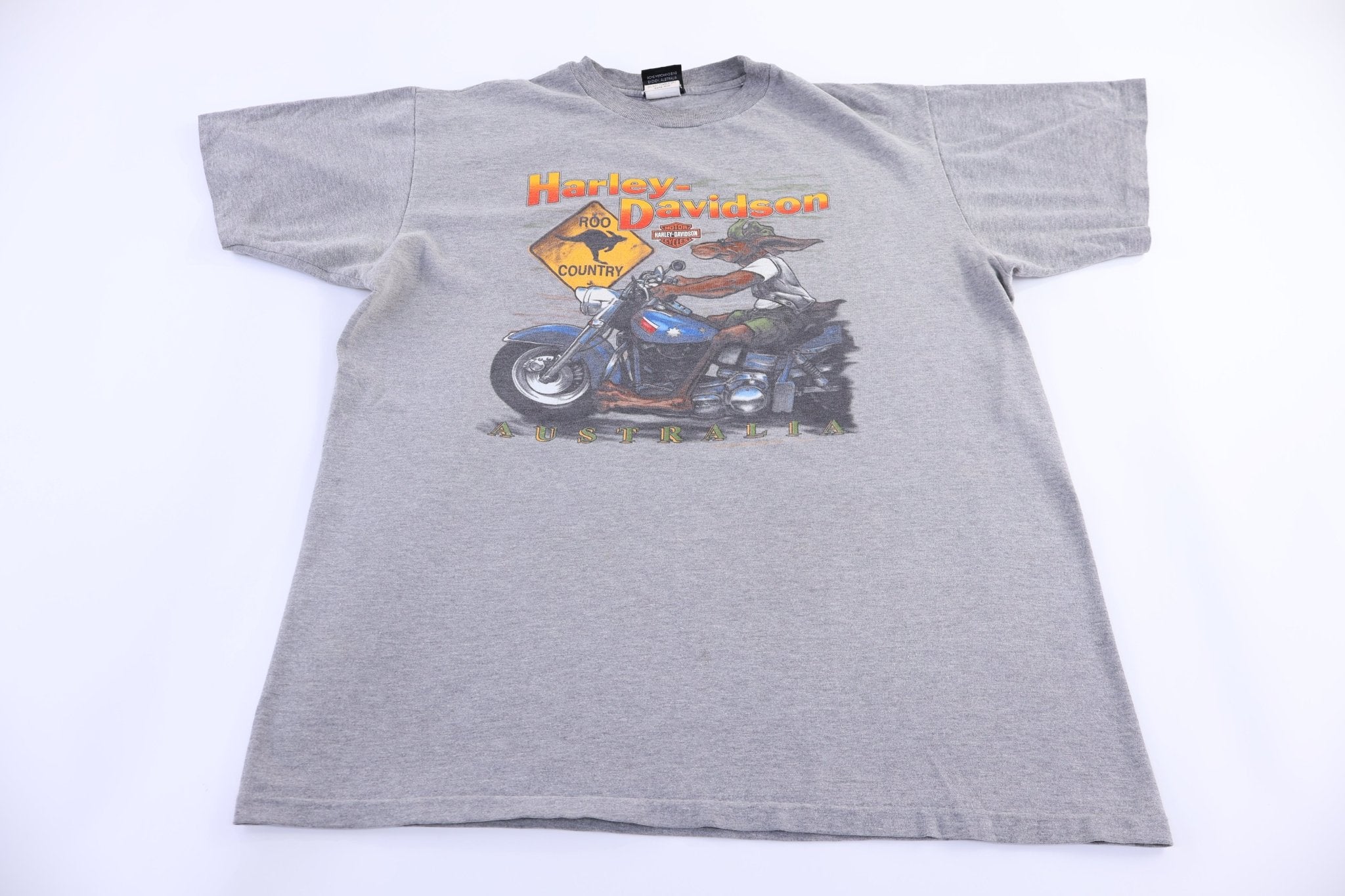 Harley Davidson Motorcycles Australia T-shirt - Shirts & Tops - Thrifted Threads