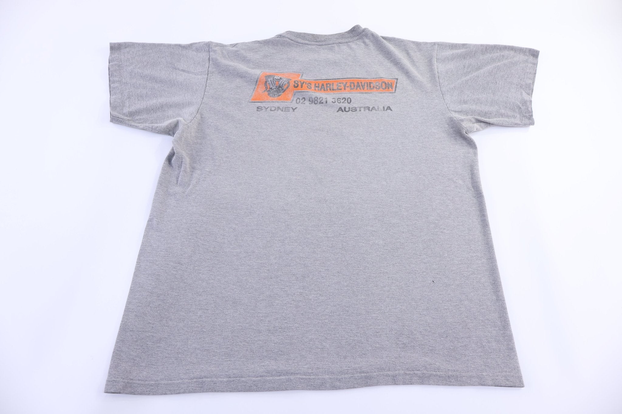 Harley Davidson Motorcycles Australia T-shirt - Shirts & Tops - Thrifted Threads