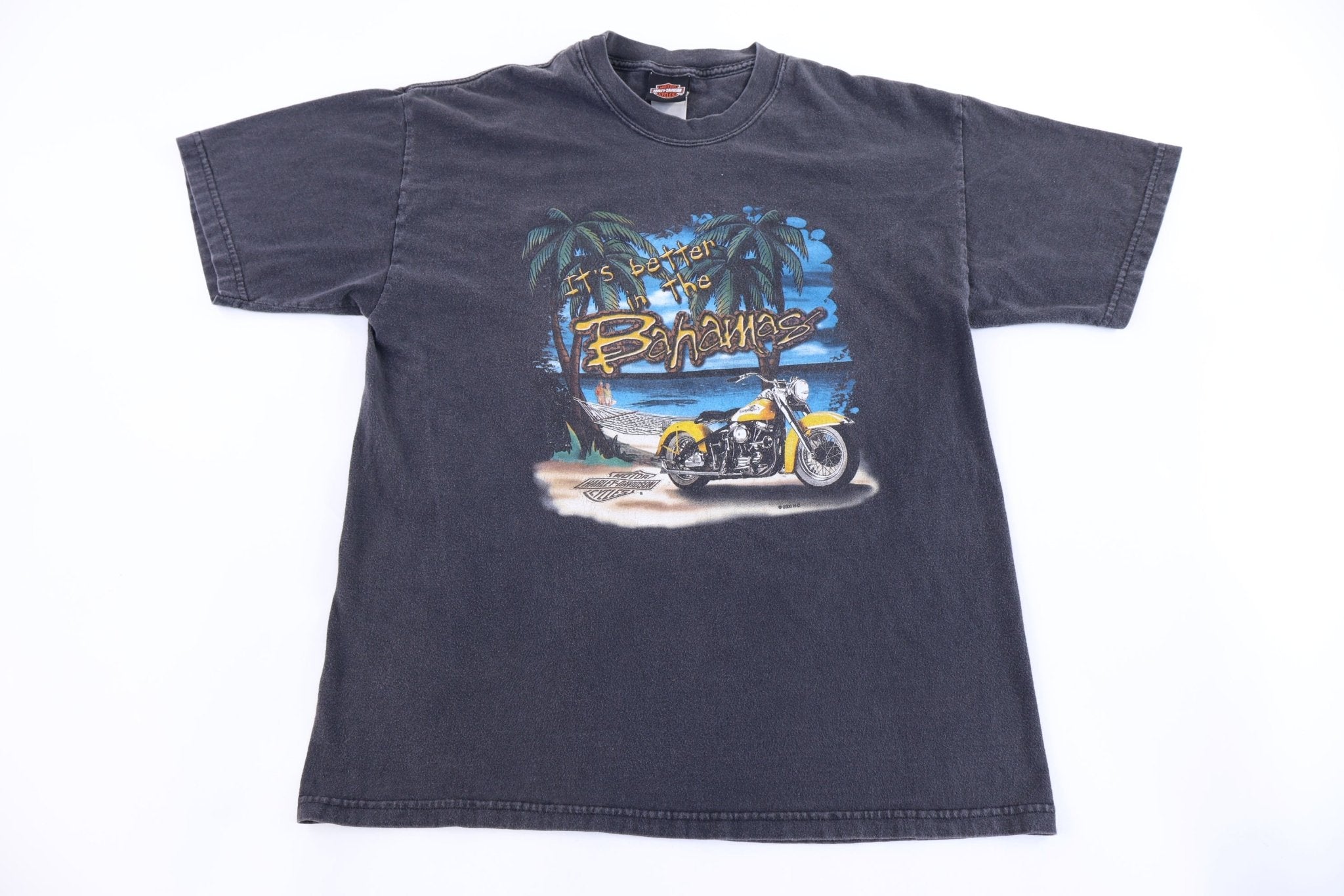 Harley Davidson Motorcycles Bahamas T-shirt - Shirts & Tops - Thrifted Threads
