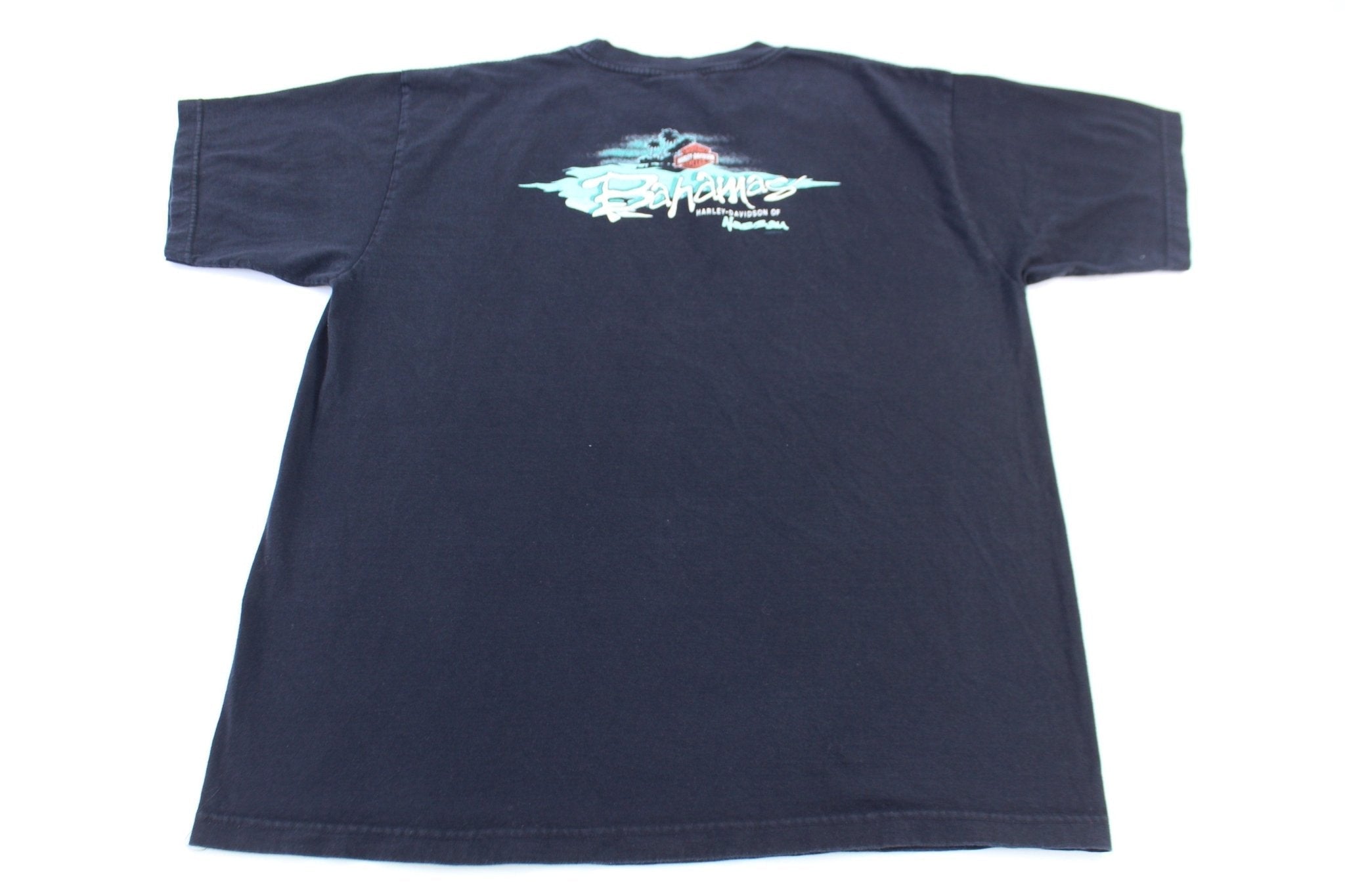 Harley Davidson Motorcycles Bahamas T-shirt - Shirts & Tops - Thrifted Threads