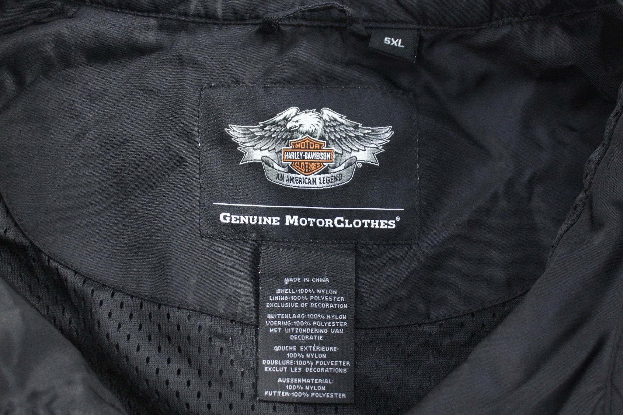 Harley Davidson Motorcycles Biker Full Zip Jacket - jacket - Thrifted Threads