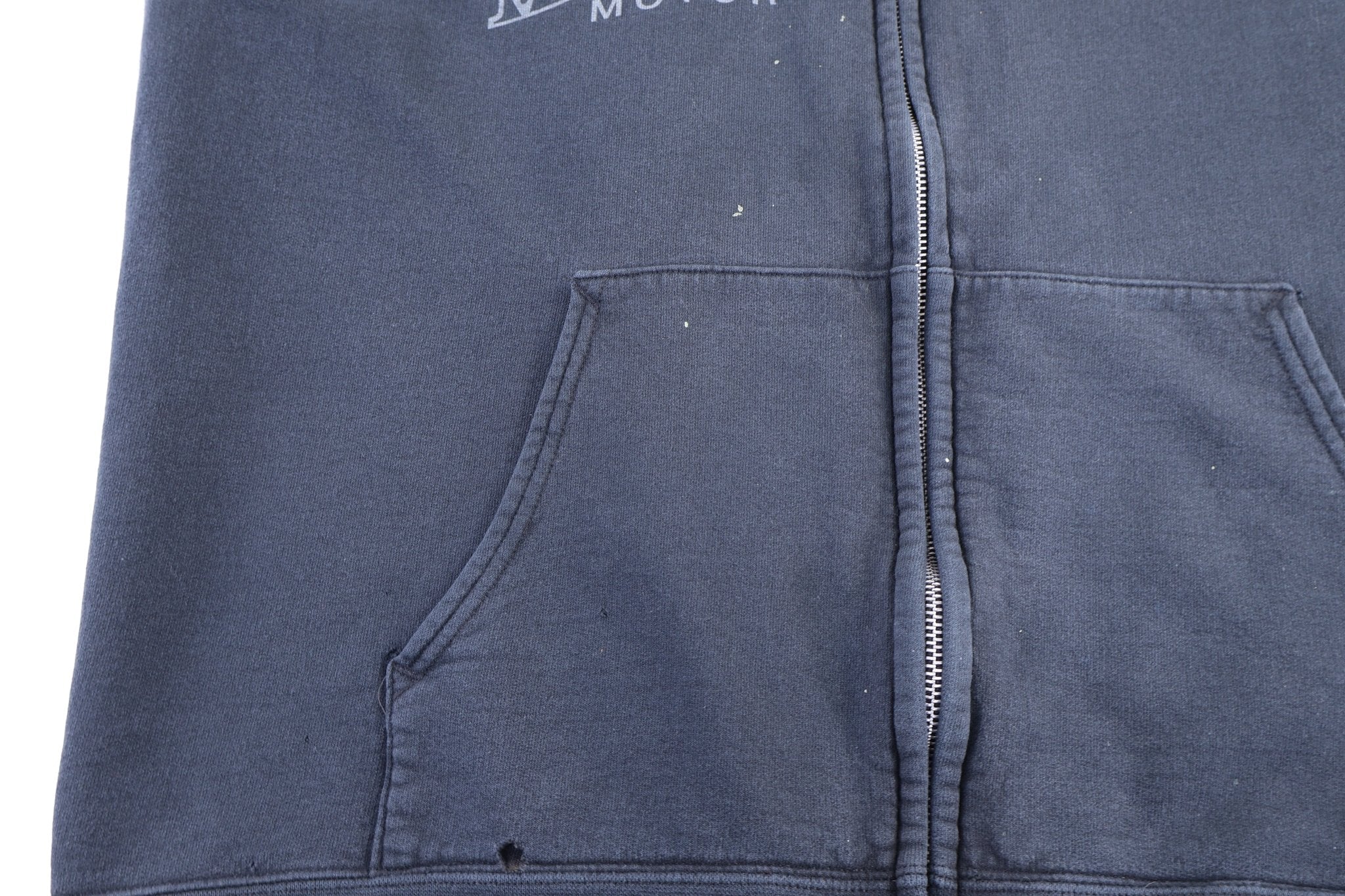 Harley Davidson Motorcycles Black Full Zip Hoodie - Jacket - Thrifted Threads