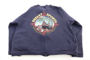 Harley Davidson Motorcycles Blue Full Zip Jacket - Jacket - Thrifted Threads