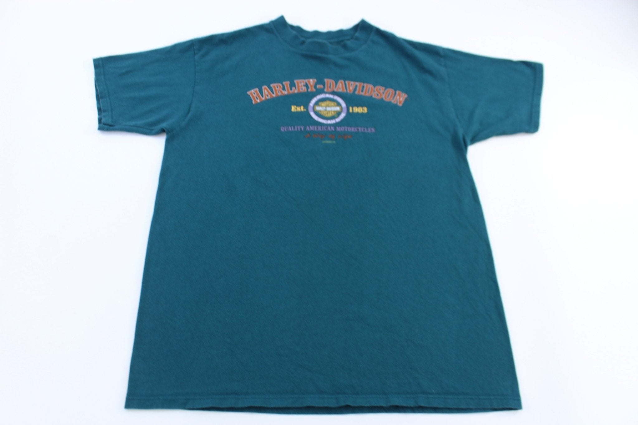 Harley Davidson Motorcycles Brandon T-shirt - ThriftedThreads.com
