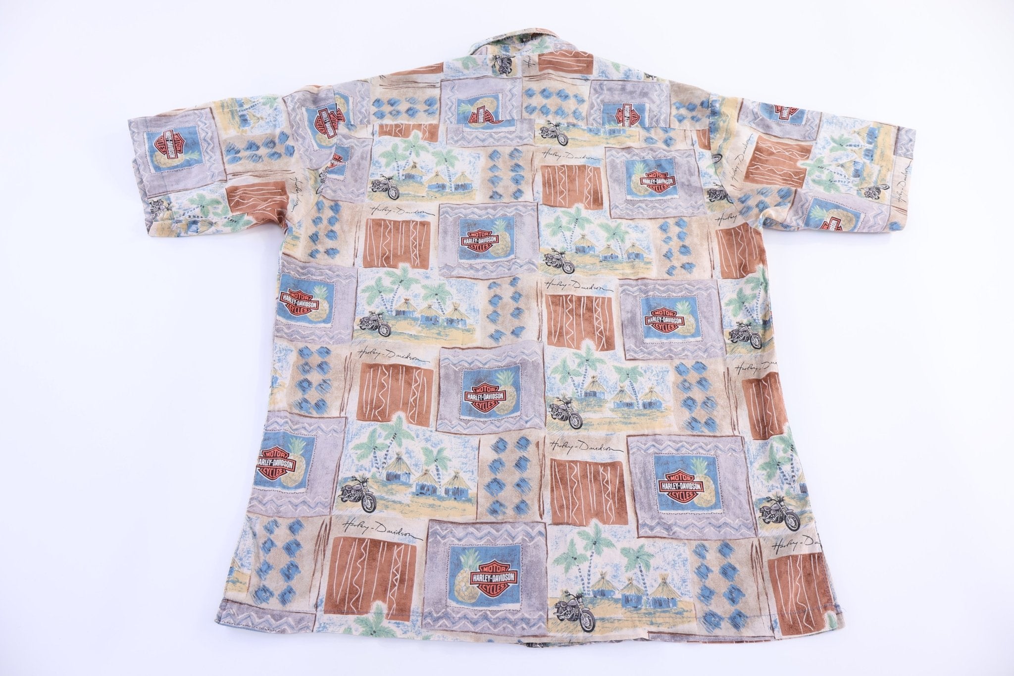 Harley Davidson Motorcycles Button Down - Button Ups/Downs - Thrifted Threads