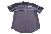Harley Davidson Motorcycles Button Down - Button Ups/Downs - Thrifted Threads