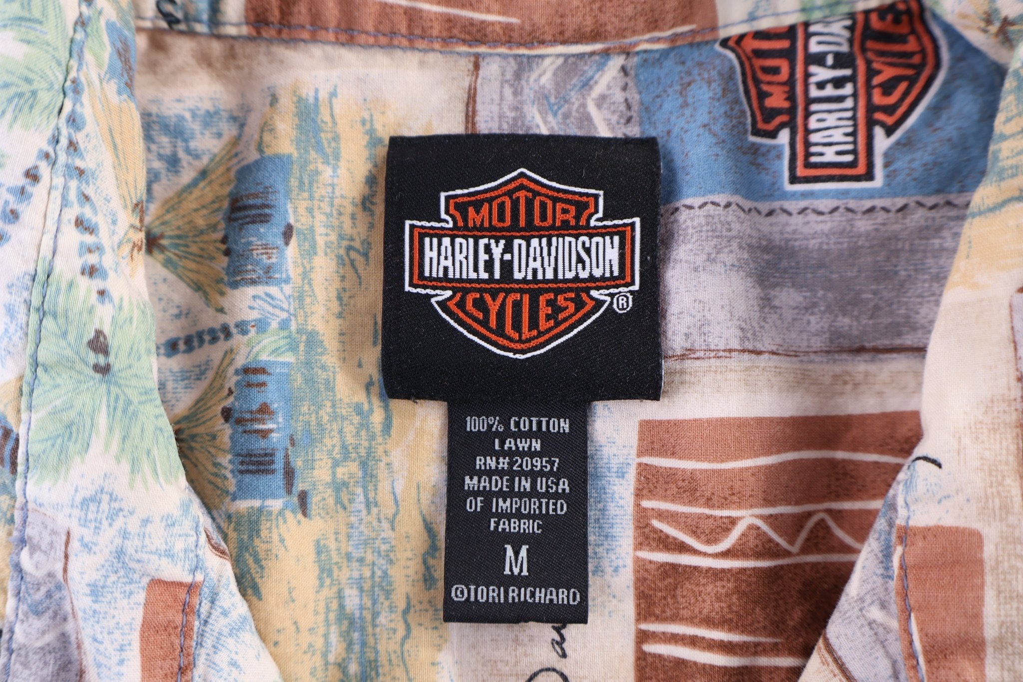 Harley Davidson Motorcycles Button Down - Button Ups/Downs - Thrifted Threads
