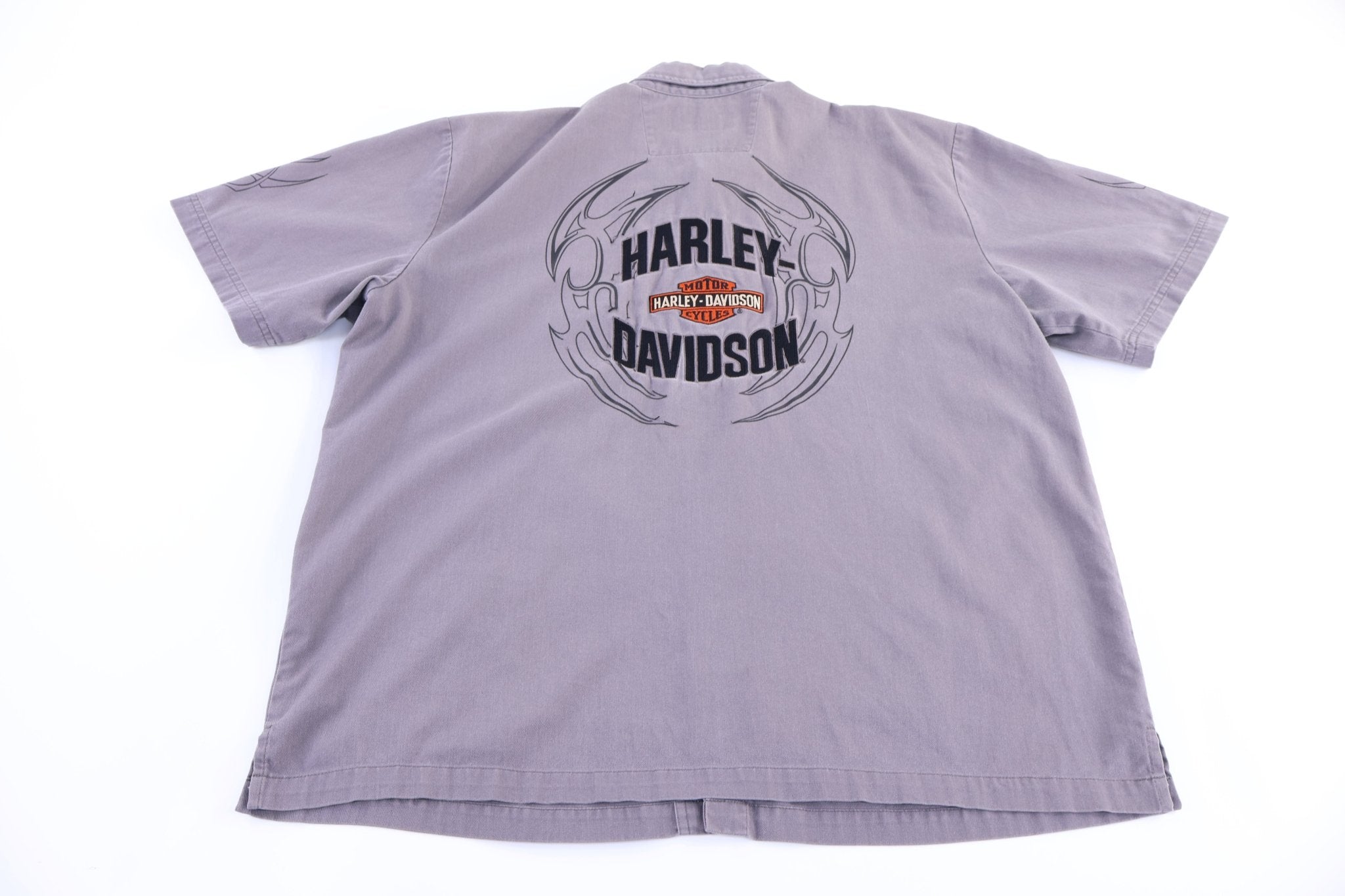 Harley Davidson Motorcycles Button Down - Button Ups/Downs - Thrifted Threads