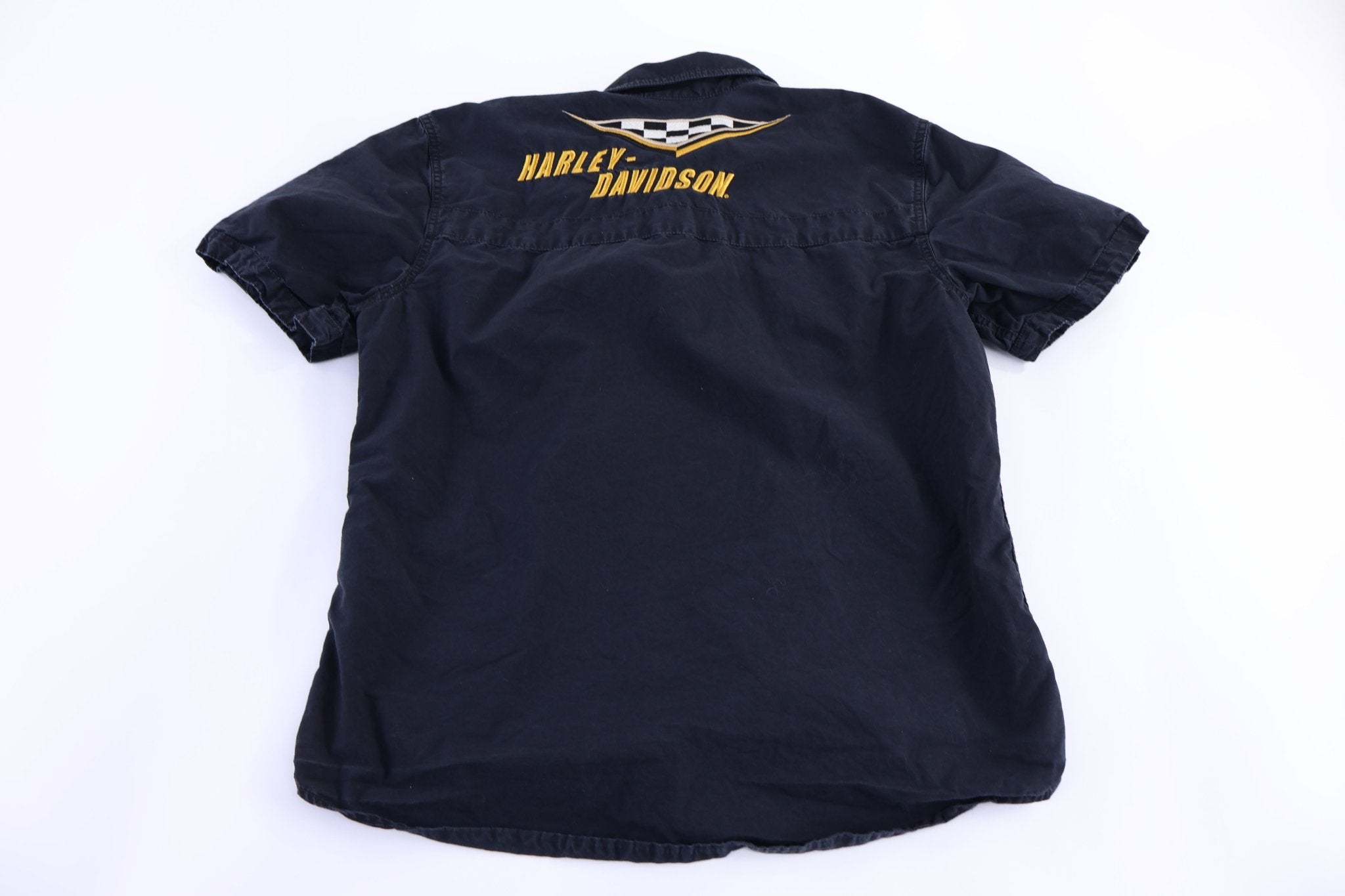 Harley Davidson Motorcycles Button Down - Button Ups/Downs - Thrifted Threads