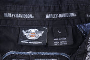 Harley Davidson Motorcycles Button Down - Vest - Thrifted Threads