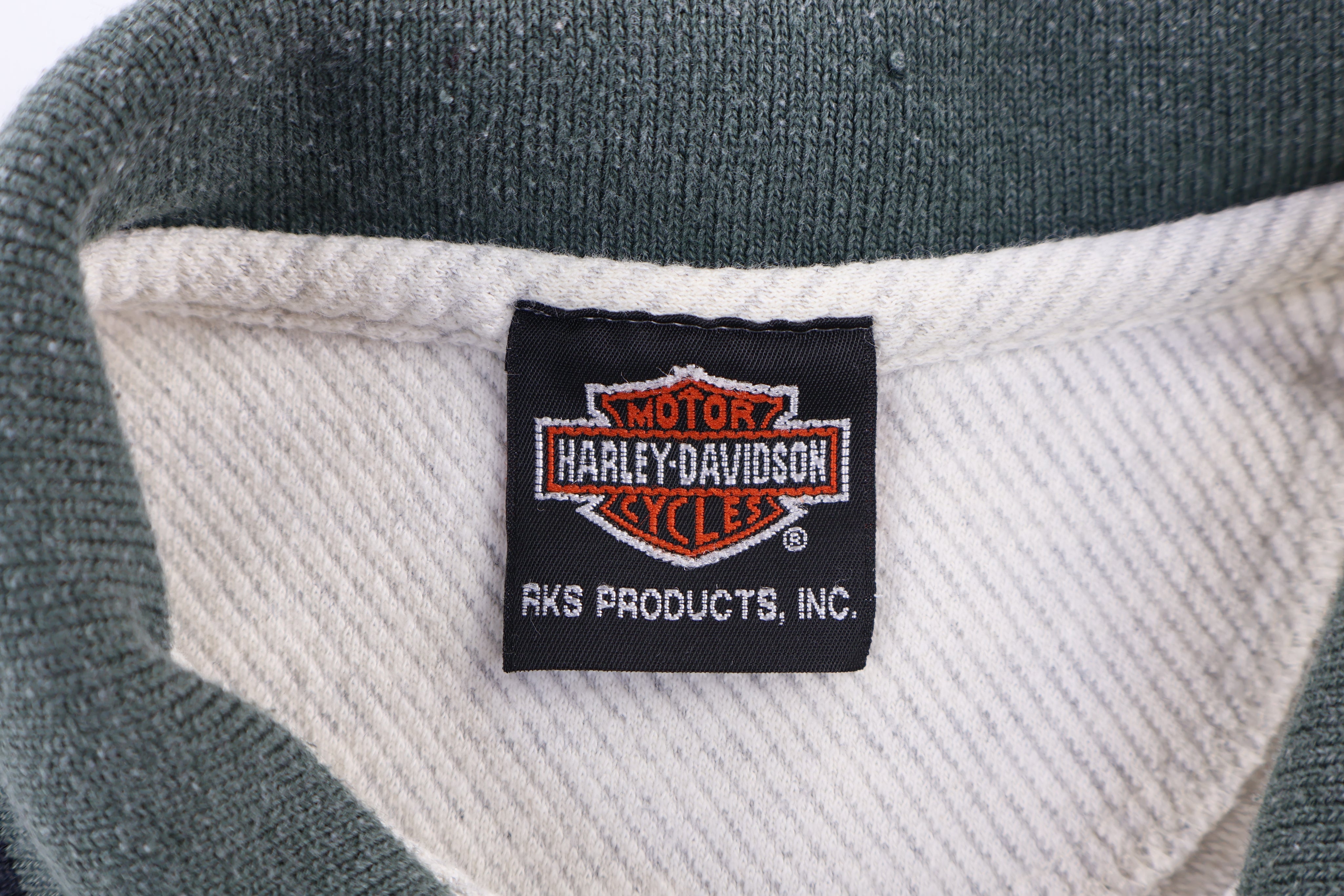 Harley Davidson Motorcycles Button Up - Button Up - Thrifted Threads