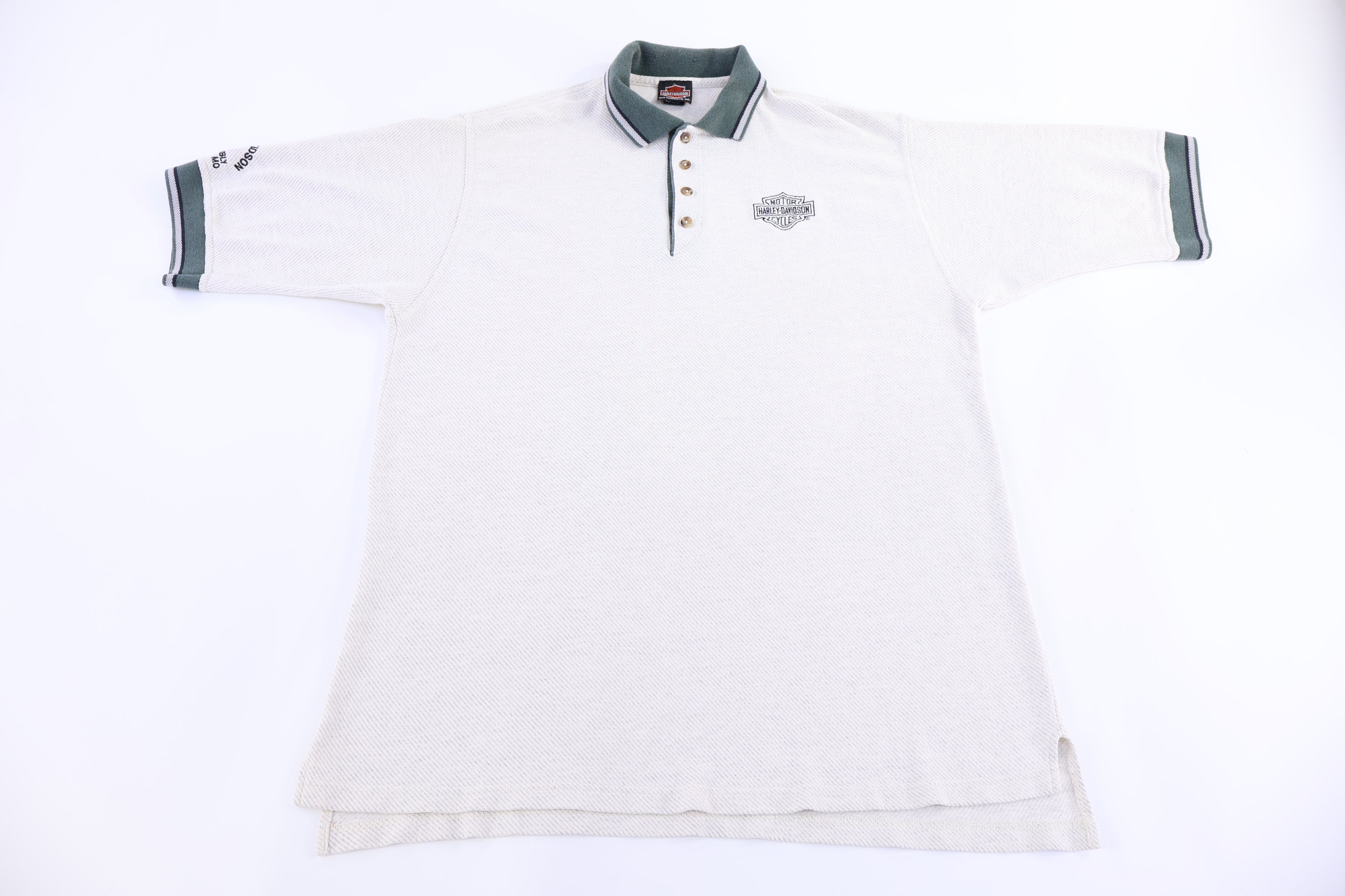 Harley Davidson Motorcycles Button Up - Button Up - Thrifted Threads