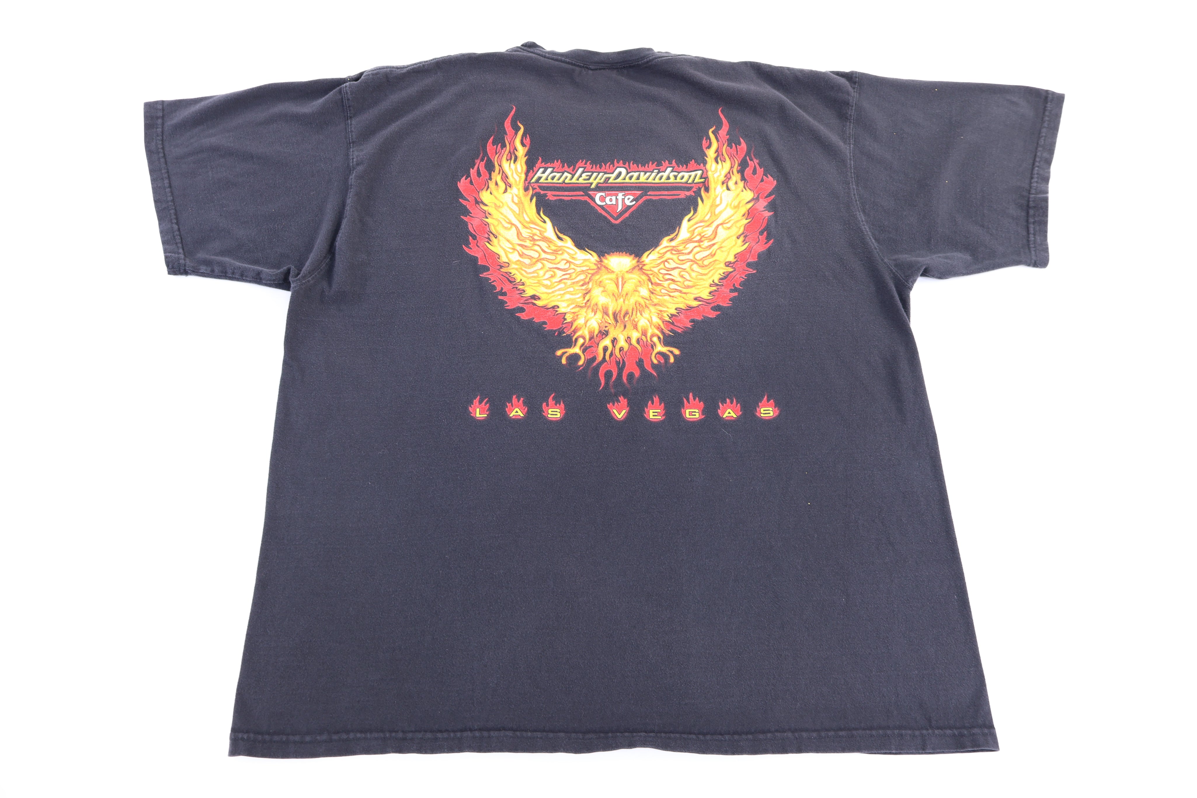 Harley Davidson Motorcycles Cafe T-shirt - Shirts & Tops - Thrifted Threads