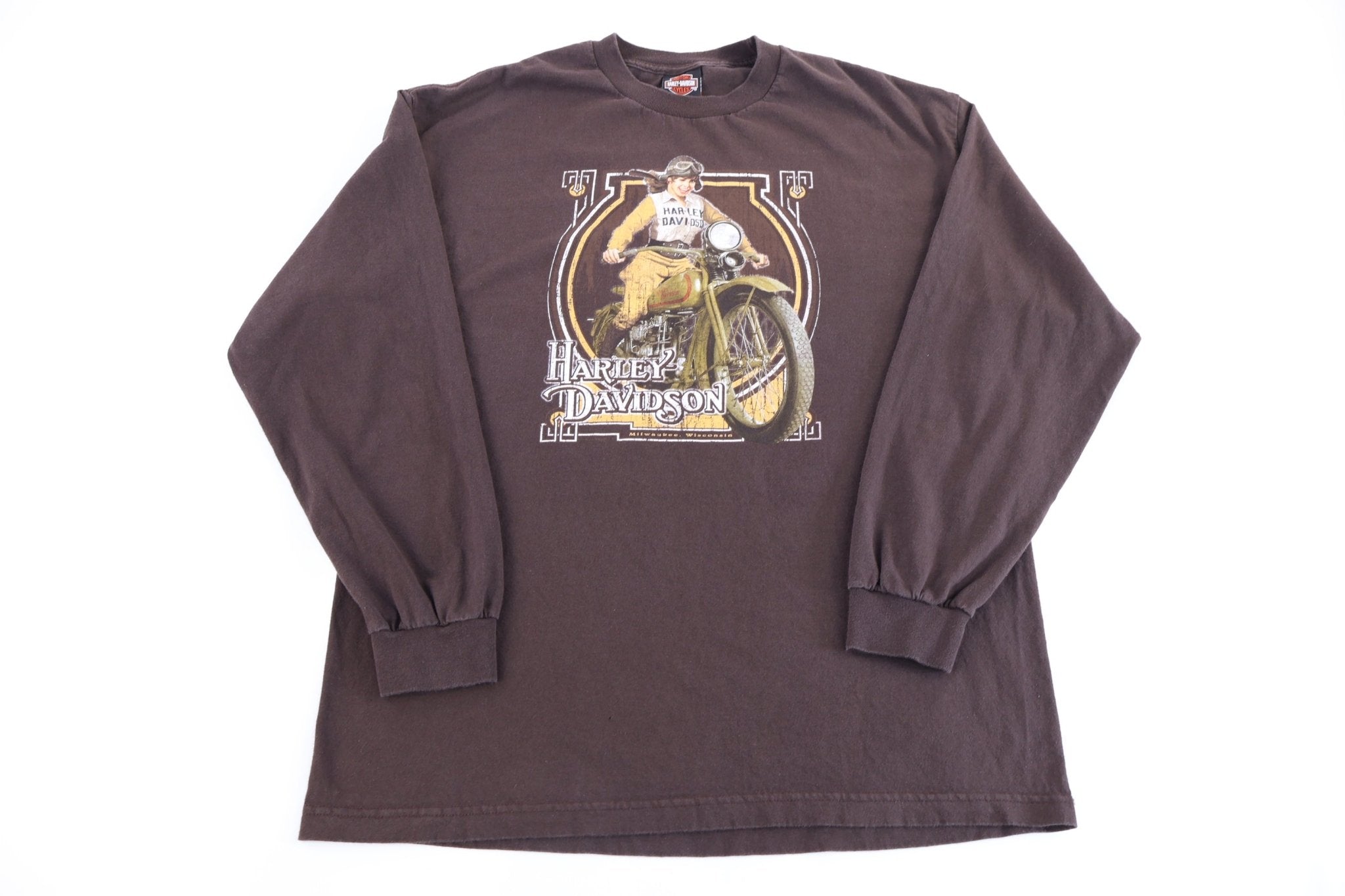 Harley Davidson Motorcycles California LS T-shirt - Shirts & Tops - Thrifted Threads