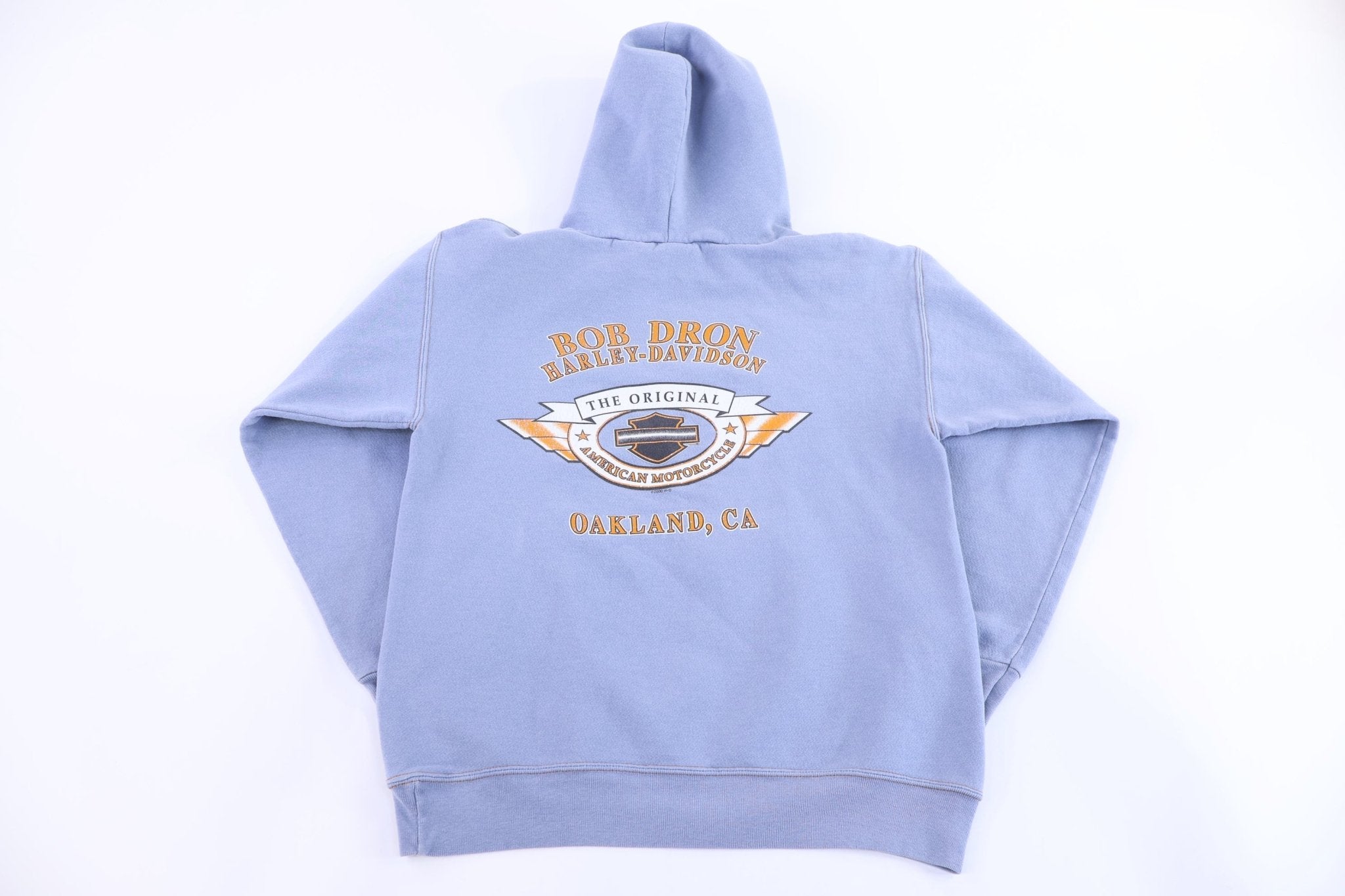 Harley Davidson Motorcycles California Pullover Hoodie - Sweatshirt - Thrifted Threads