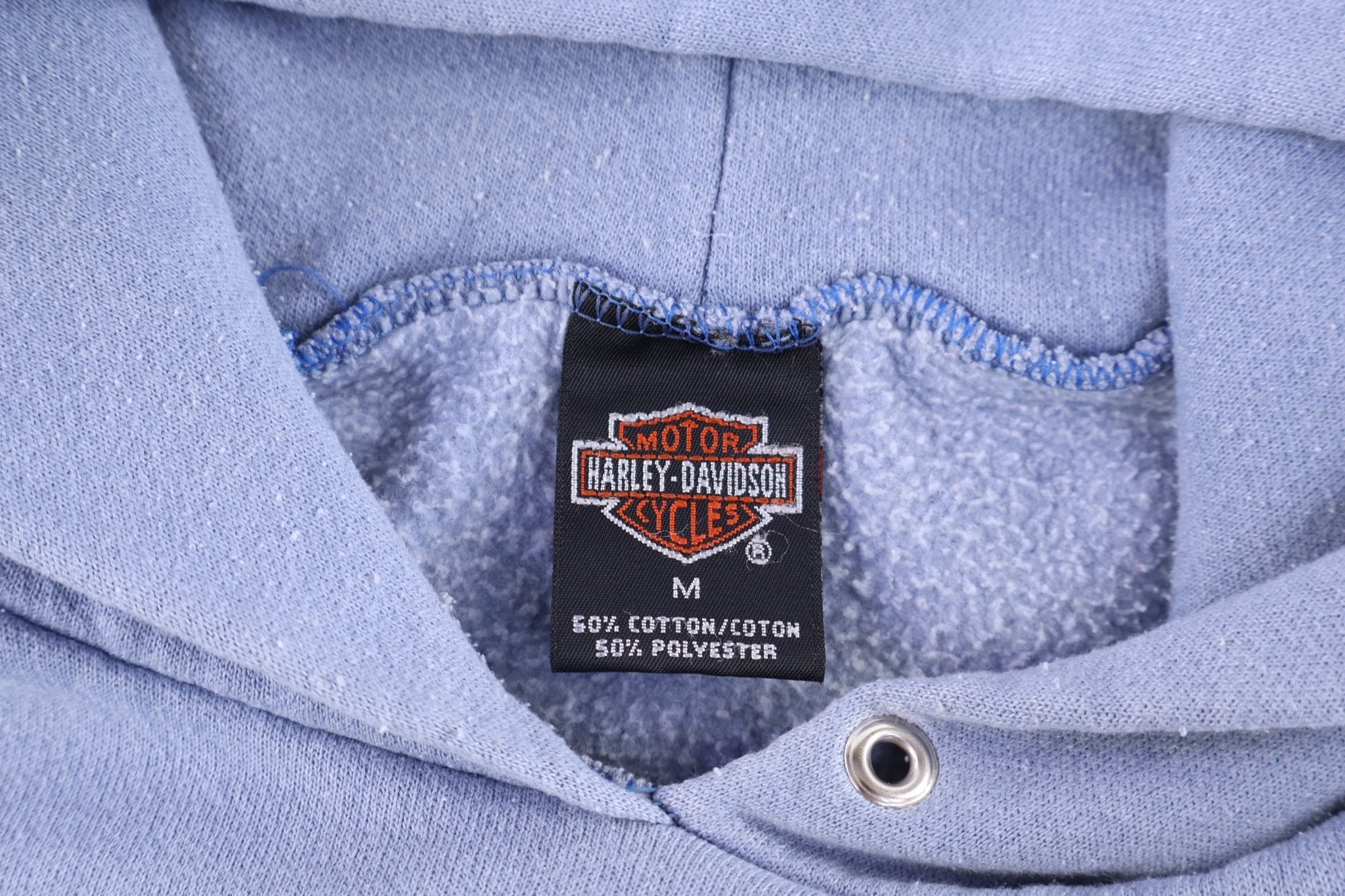Harley Davidson Motorcycles California Pullover Hoodie - Sweatshirt - Thrifted Threads