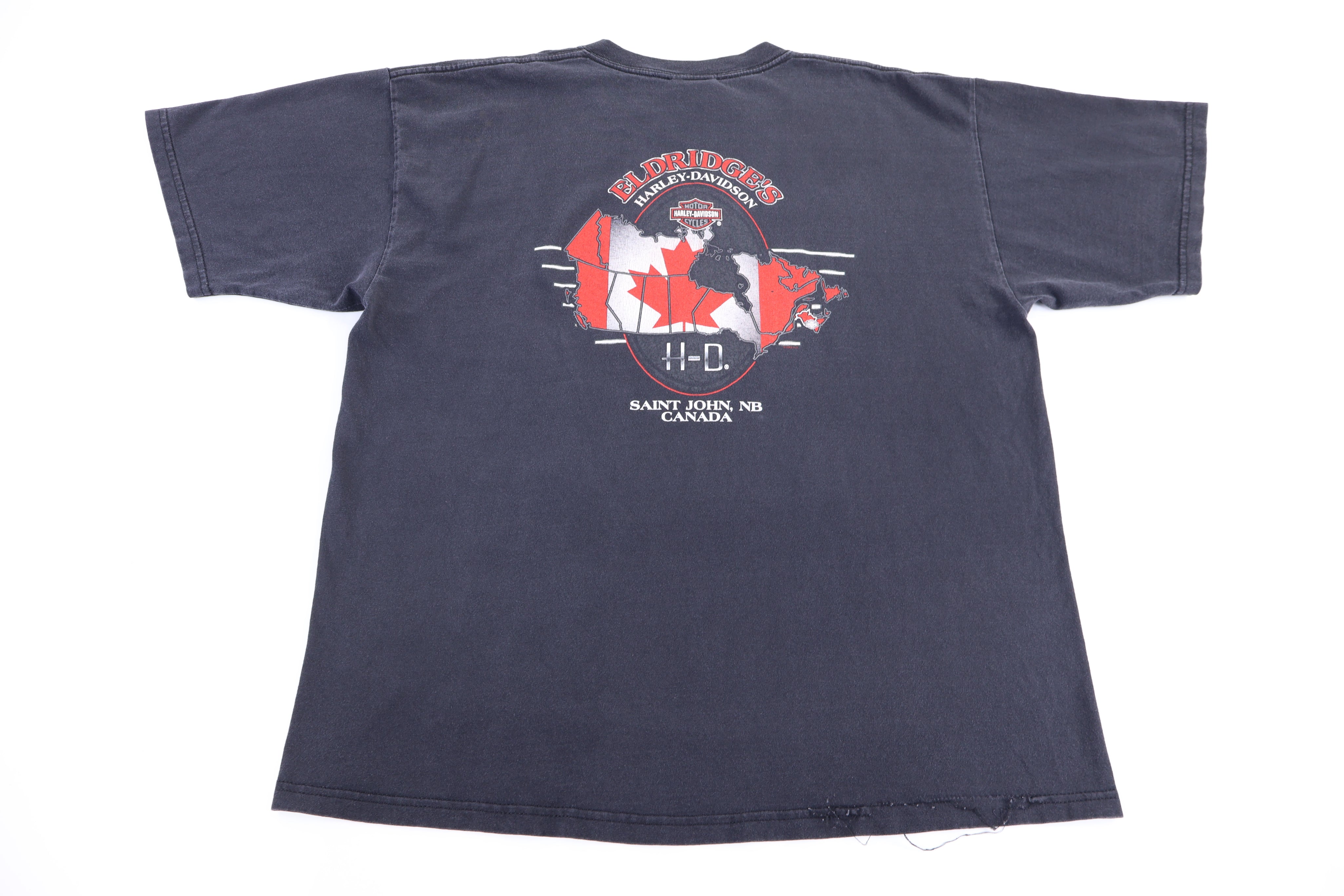 Harley Davidson Motorcycles Canada T-shirt - Shirts & Tops - Thrifted Threads
