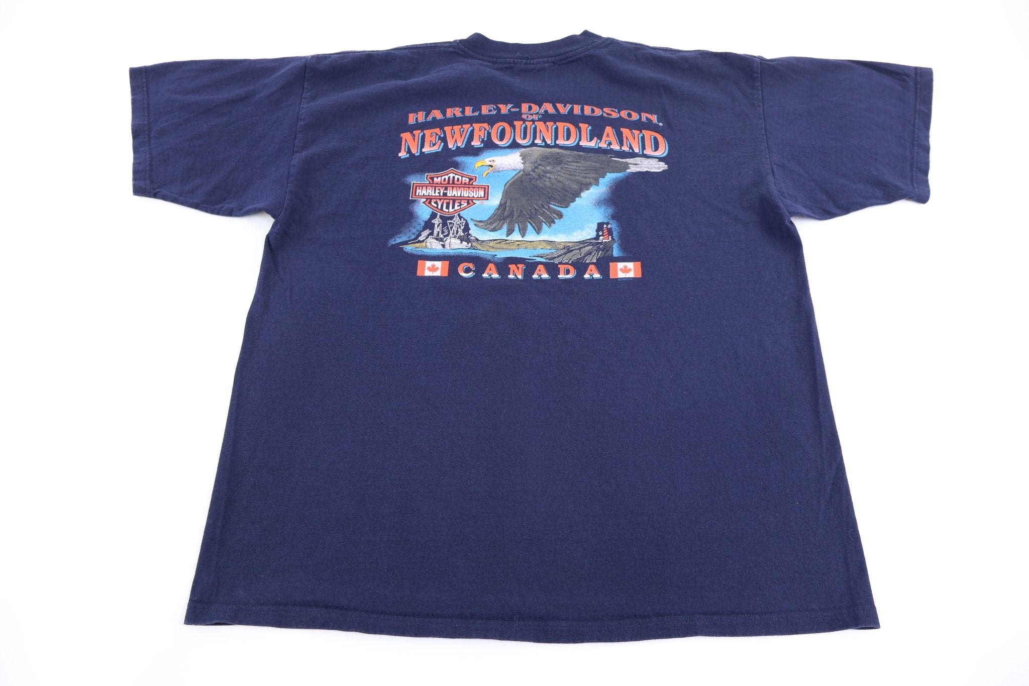 Harley Davidson Motorcycles Canada T-shirt - Shirts & Tops - Thrifted Threads