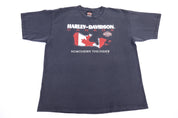 Harley Davidson Motorcycles Canada T-shirt - Shirts & Tops - Thrifted Threads