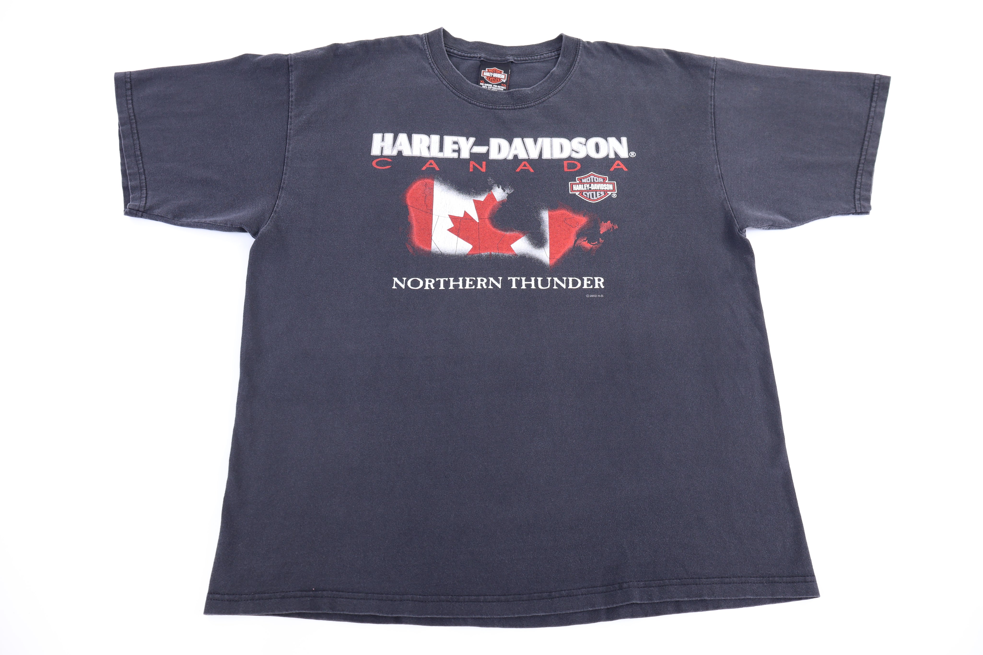 Harley Davidson Motorcycles Canada T-shirt - Shirts & Tops - Thrifted Threads
