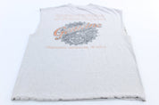 Harley Davidson Motorcycles Cayman Islands, B.W.I. Grey Tank Top - ThriftedThreads.com