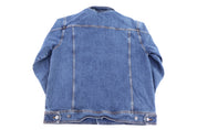 Harley Davidson Motorcycles Dark Wash Denim Jacket - Jacket - Thrifted Threads