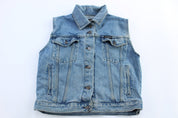 Harley Davidson Motorcycles Denim Vest - Vest - Thrifted Threads
