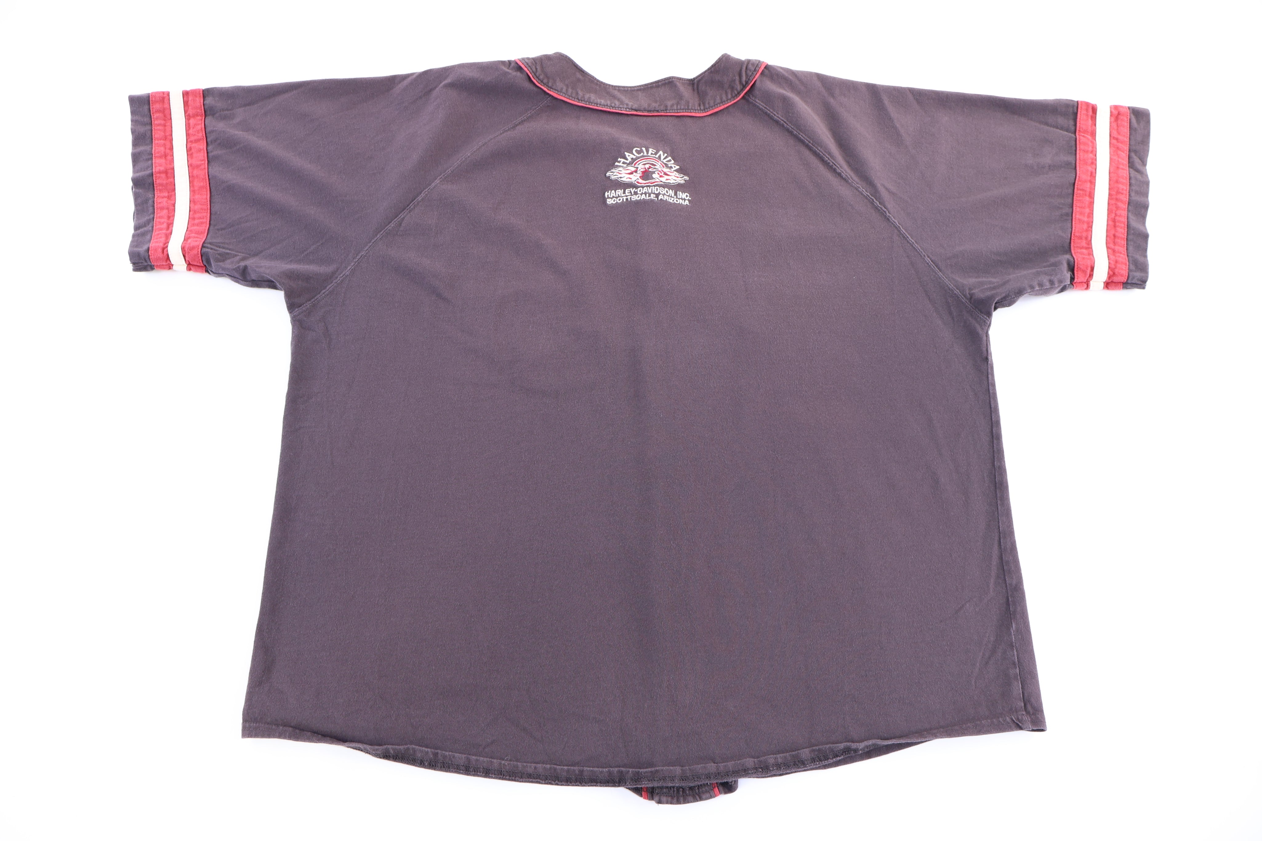 Harley Davidson Motorcycles Embroidered Button Down - Shirts & Tops - Thrifted Threads
