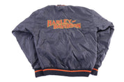 Harley Davidson Motorcycles Embroidered Full Zip Jacket - Jacket - Thrifted Threads