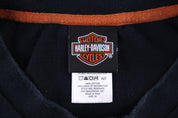 Harley Davidson Motorcycles Embroidered T-shirt - Shirts & Tops - Thrifted Threads