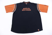 Harley Davidson Motorcycles Embroidered T-shirt - Shirts & Tops - Thrifted Threads