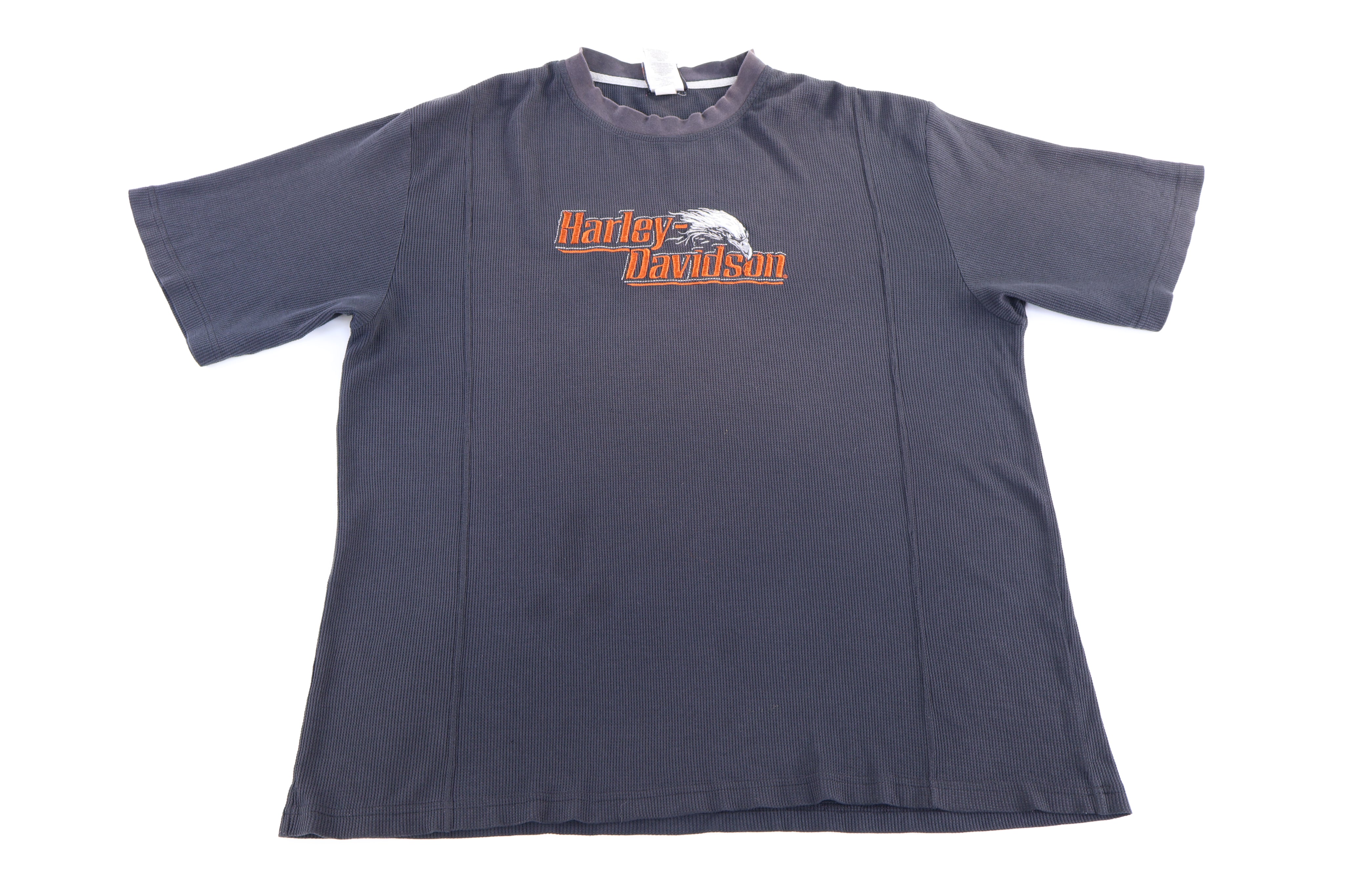 Harley Davidson Motorcycles Embroidered T-shirt - Shirts & Tops - Thrifted Threads