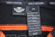 Harley Davidson Motorcycles Embroidered Zip Up Jacket - ThriftedThreads.com