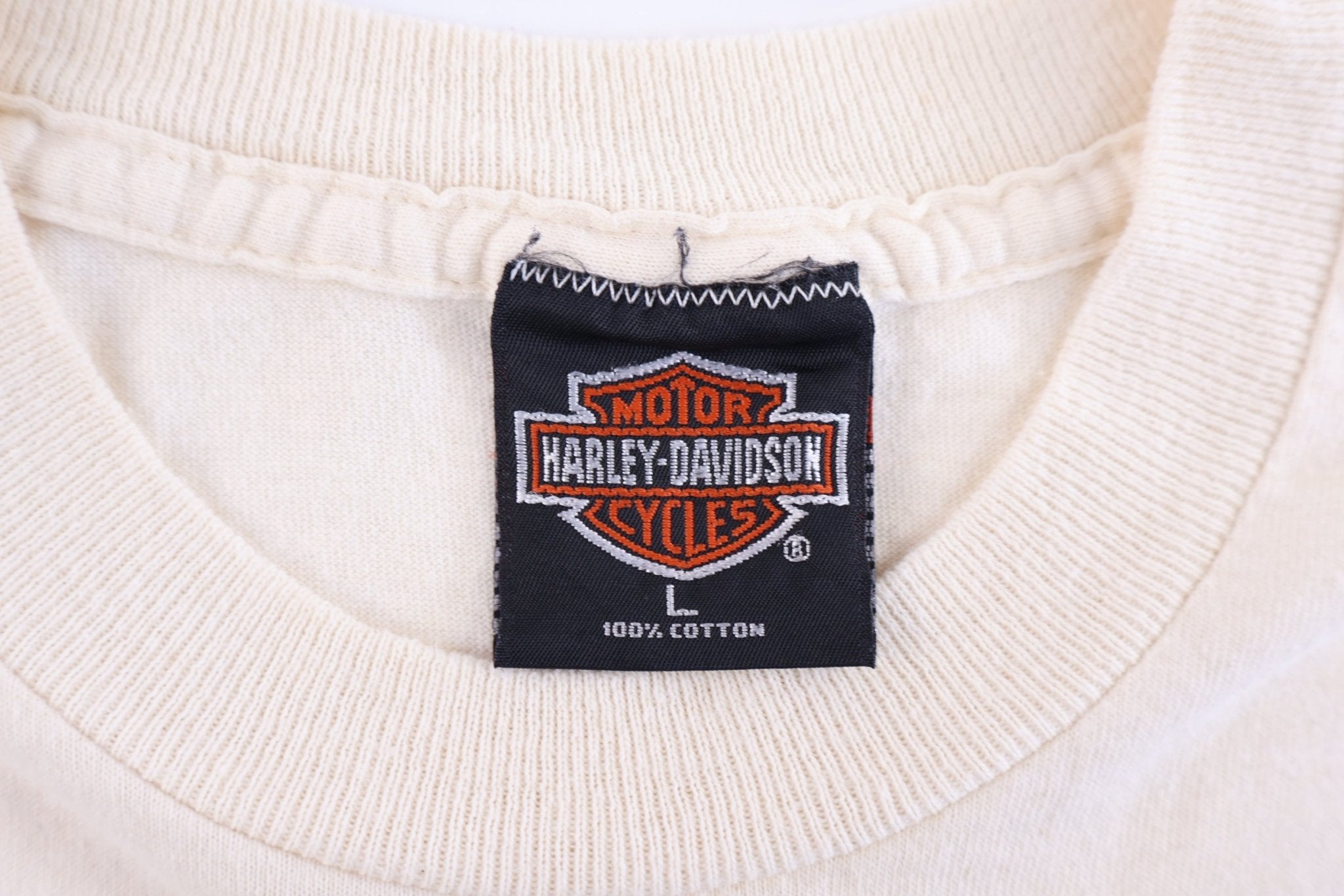 Harley Davidson Motorcycles England T-shirt - Shirts & Tops - Thrifted Threads