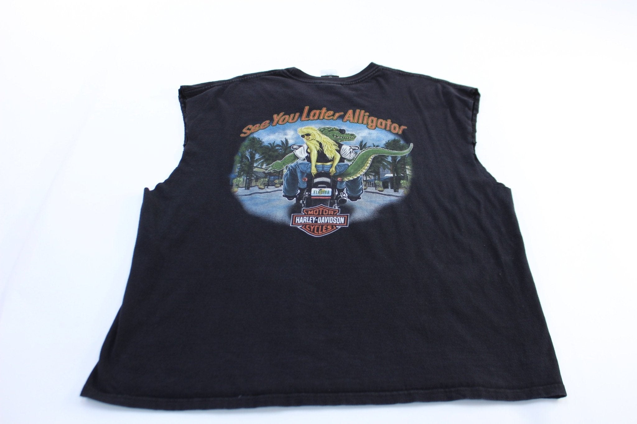 Harley Davidson Motorcycles Ft. Lauderdale, Florida Tank Top - ThriftedThreads.com