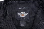 Harley Davidson Motorcycles Full Zip Biker Jacket - Jacket - Thrifted Threads
