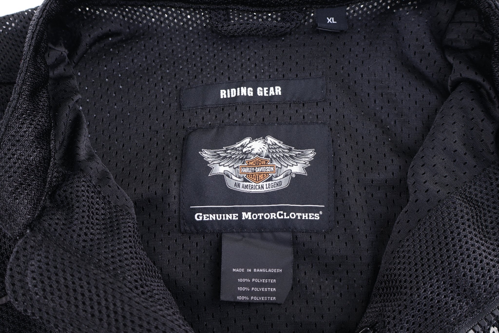 Harley Davidson Motorcycles Full Zip Biker Jacket - Jacket - Thrifted Threads