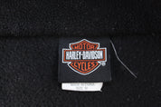 Harley Davidson Motorcycles Full Zip Fleece Vest - Vest - Thrifted Threads