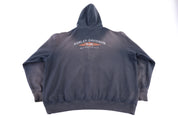 Harley Davidson Motorcycles Full Zip Hoodie - Jacket - Thrifted Threads