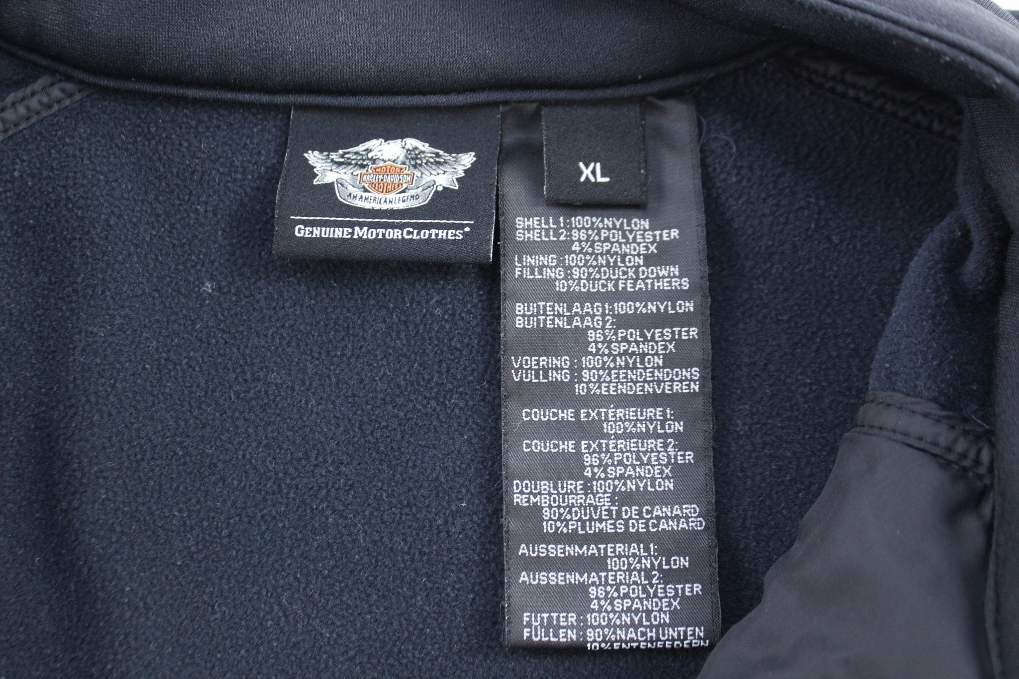 Harley Davidson Motorcycles Full Zip Jacket - Jacket - Thrifted Threads