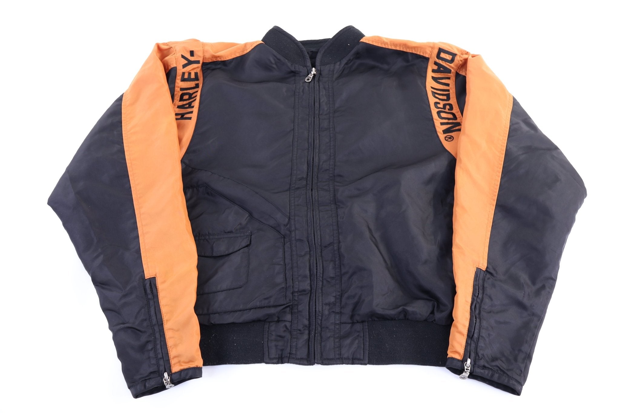 Harley Davidson Motorcycles Full Zip Jacket - Jacket - Thrifted Threads