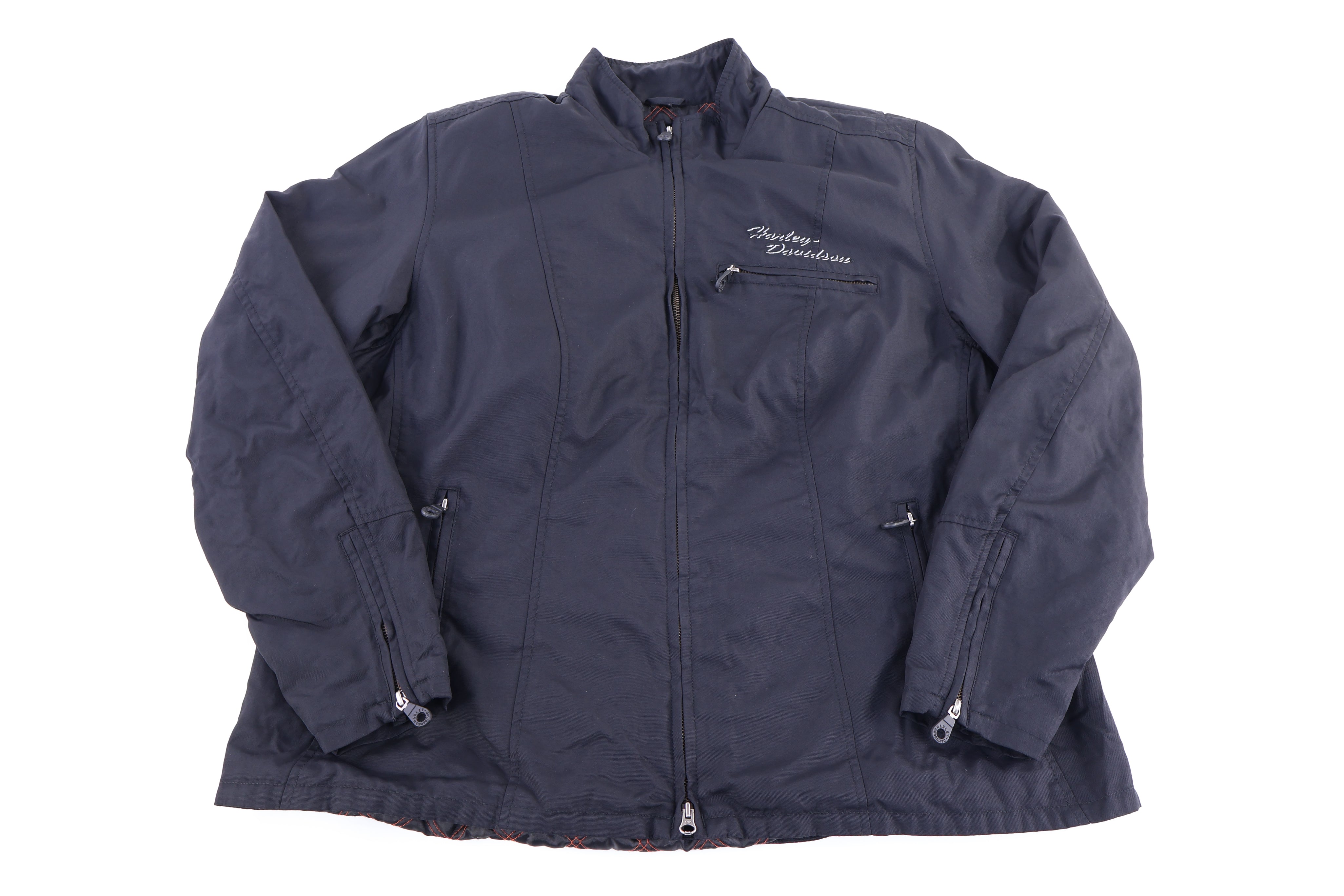 Harley Davidson Motorcycles Full Zip Jacket - Jacket - Thrifted Threads