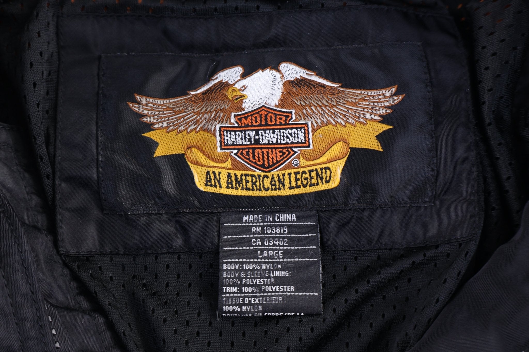 Harley Davidson Motorcycles Full Zip Jacket - Jacket - Thrifted Threads