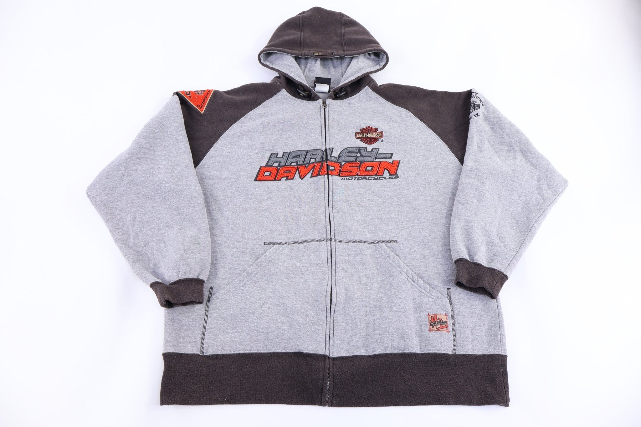 Harley Davidson Motorcycles Full Zip Jacket - Jacket - Thrifted Threads