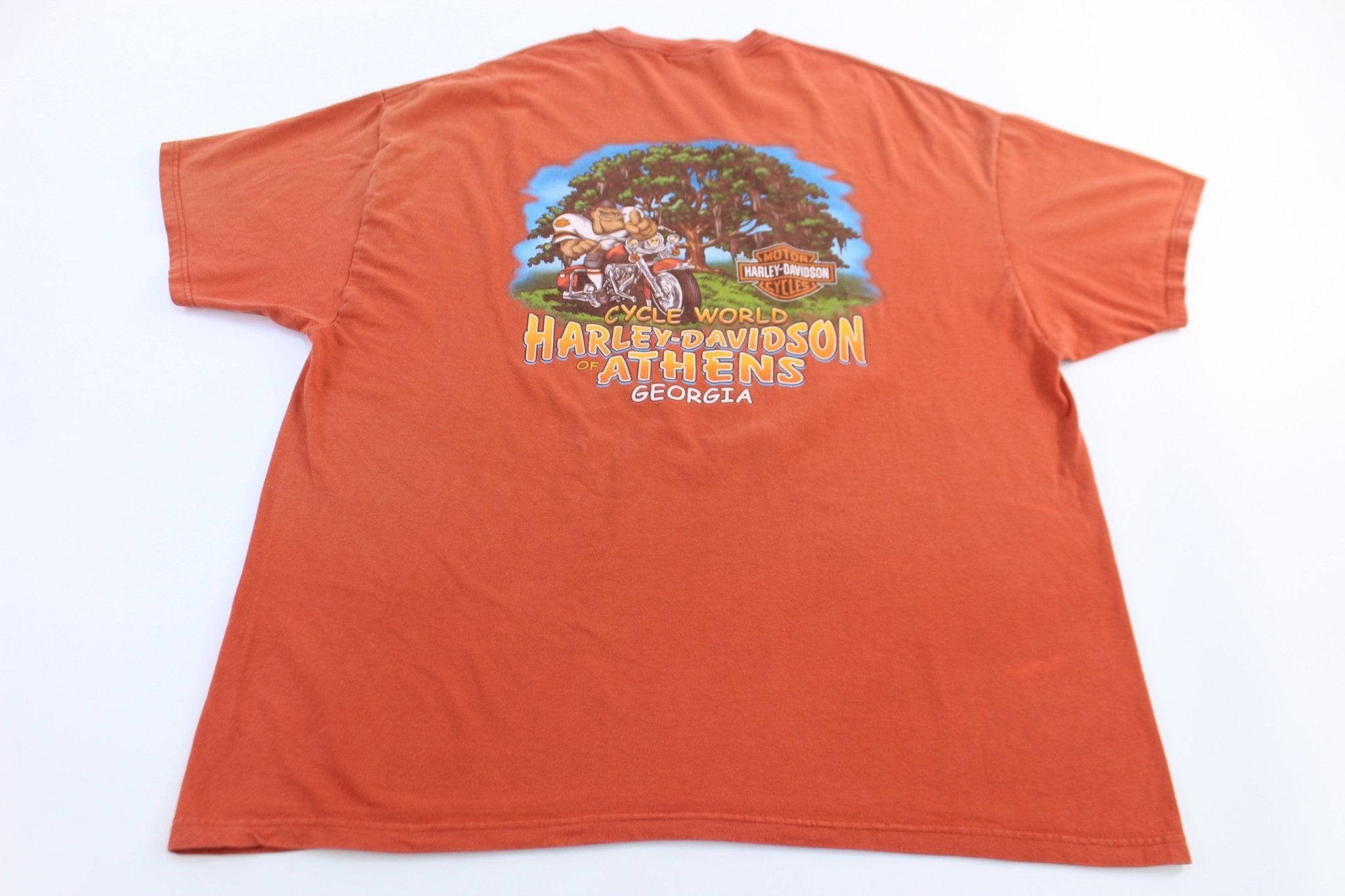 Harley Davidson Motorcycles Georgia T-shirt - ThriftedThreads.com