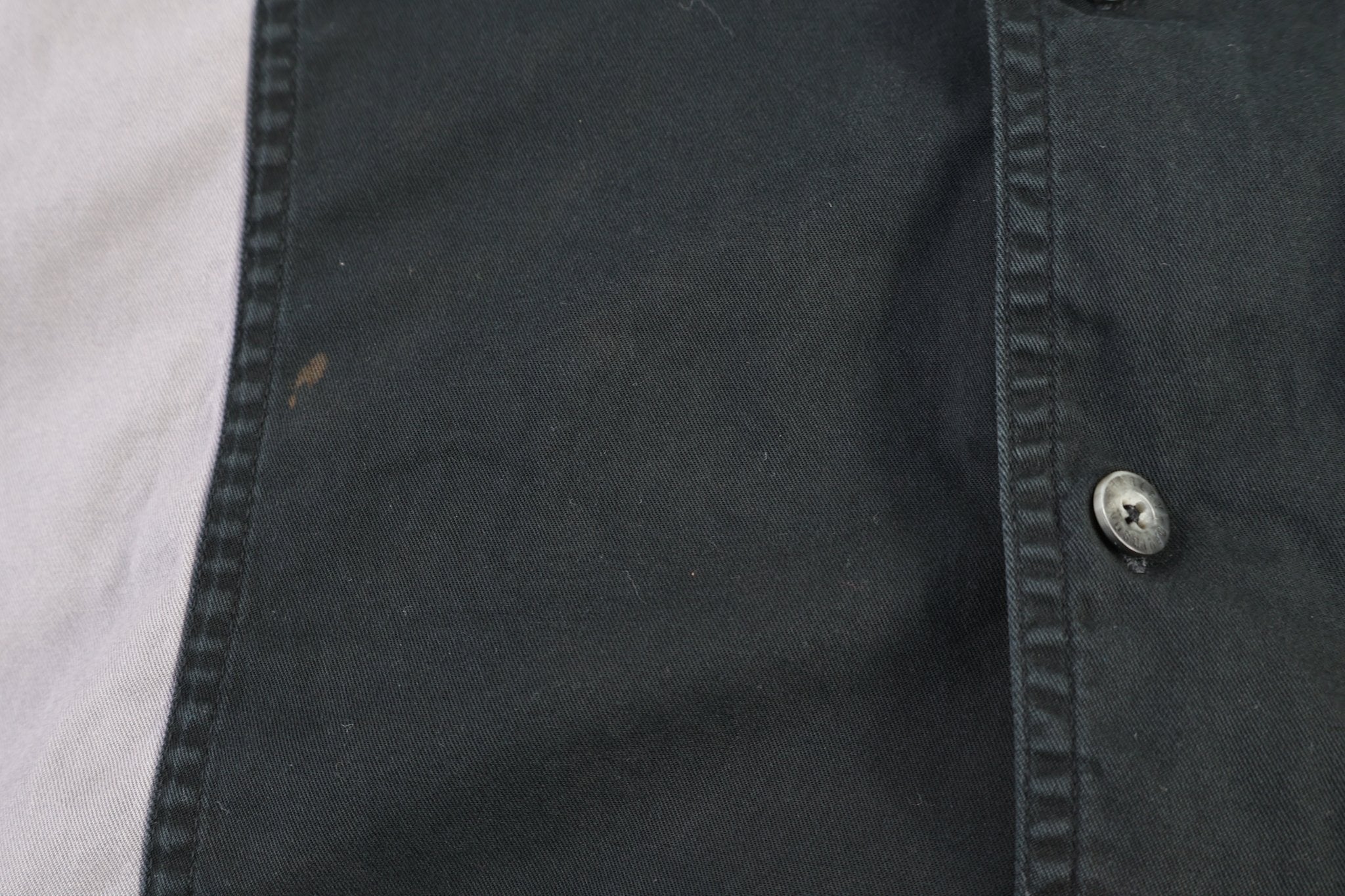 Harley Davidson Motorcycles Grey & Black Button Down - Button Ups/Downs - Thrifted Threads
