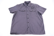 Harley Davidson Motorcycles Grey Button Down - Button Up - Thrifted Threads
